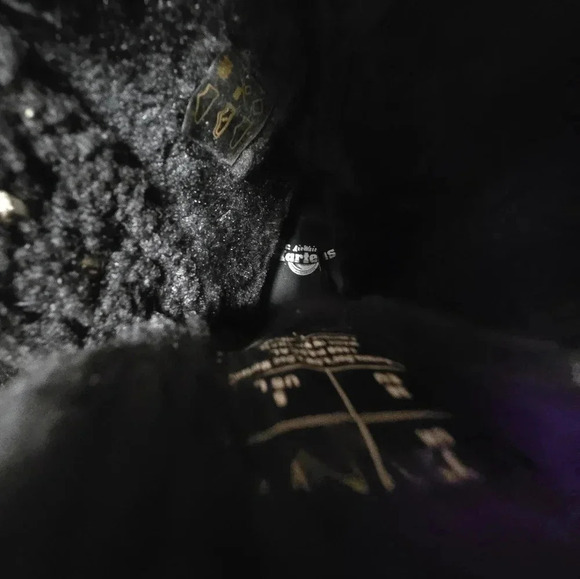 Dr. Martens 1460 Pascal Shearling Faux Womens Girls Boots size 5 - Picture 4 of 8